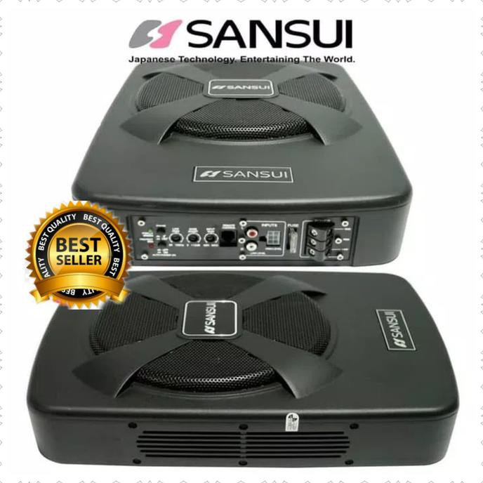subwoofer slim active sansui sa fa-1100 mobil innova rush yaris