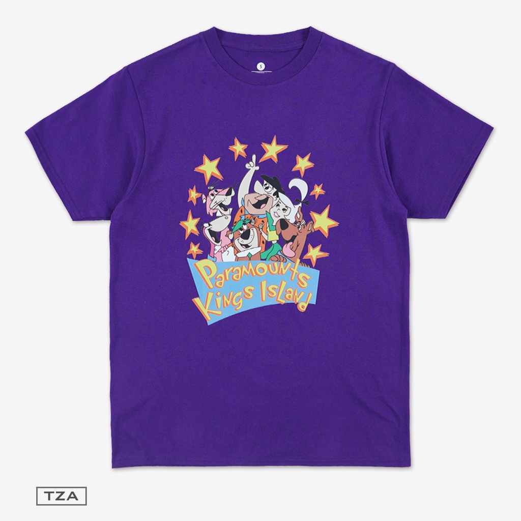 Kaos Vintage / Kaos Distro / Vintage Tshirt Retro Style Paramounts Kings Island - TZA