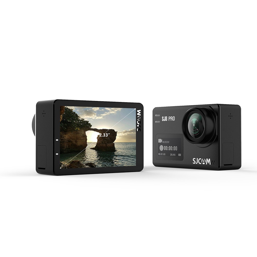 SJCAM SJ8 PRO 4K Touchscreen Action Camera 60 FPS EIS WiFi – Black