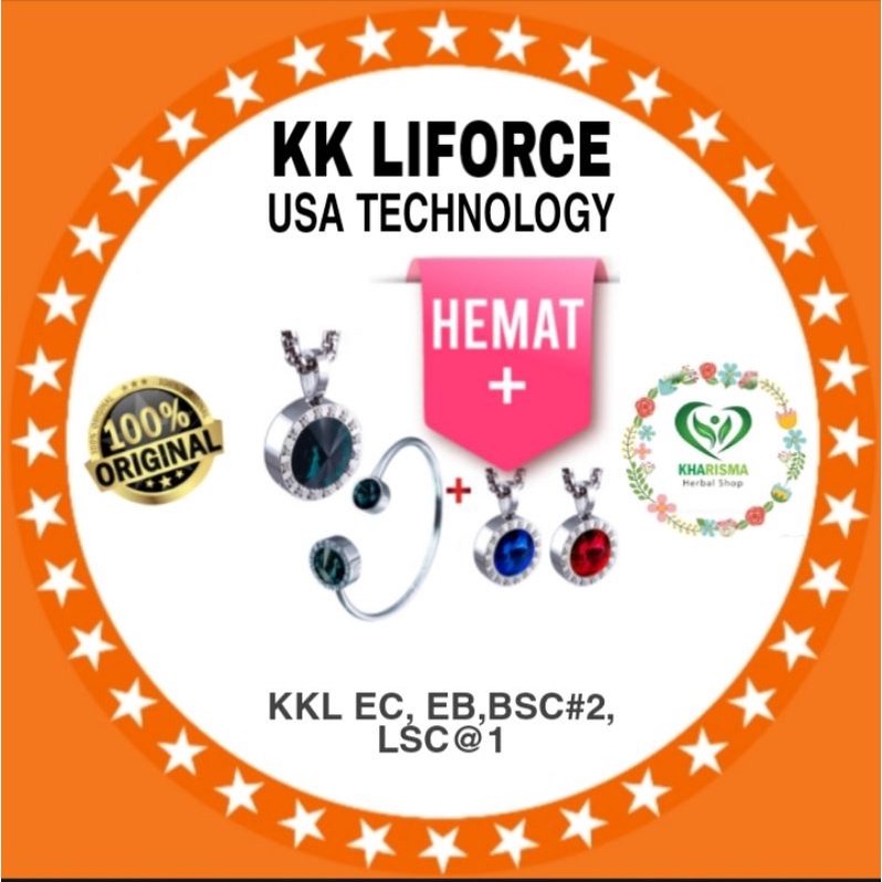 KK LIFORCE + BRACELET (KALUNG+GELANG)