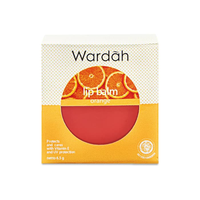 ORIGINAL Wardah Lip Balm Orange 6.5 g