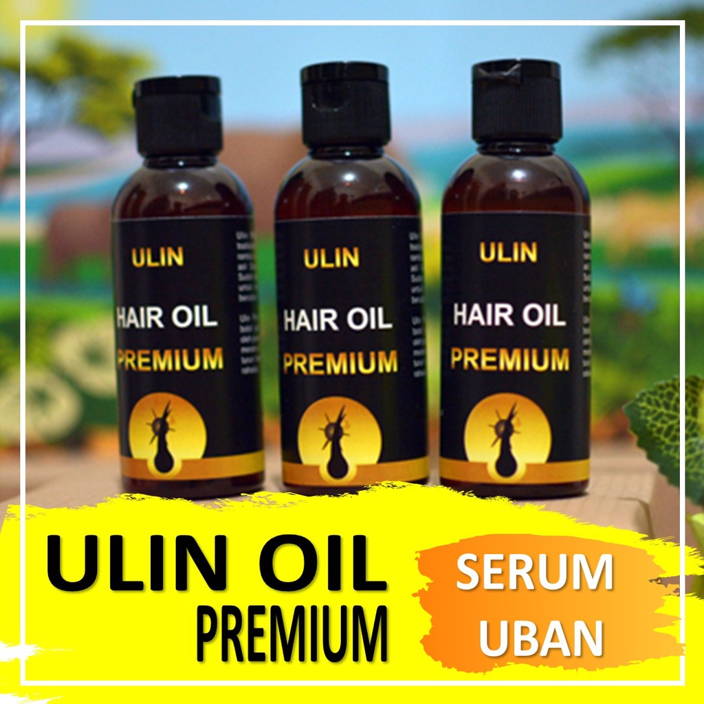 Penghitam Uban Ulin Oil Premium Penghilang Uban