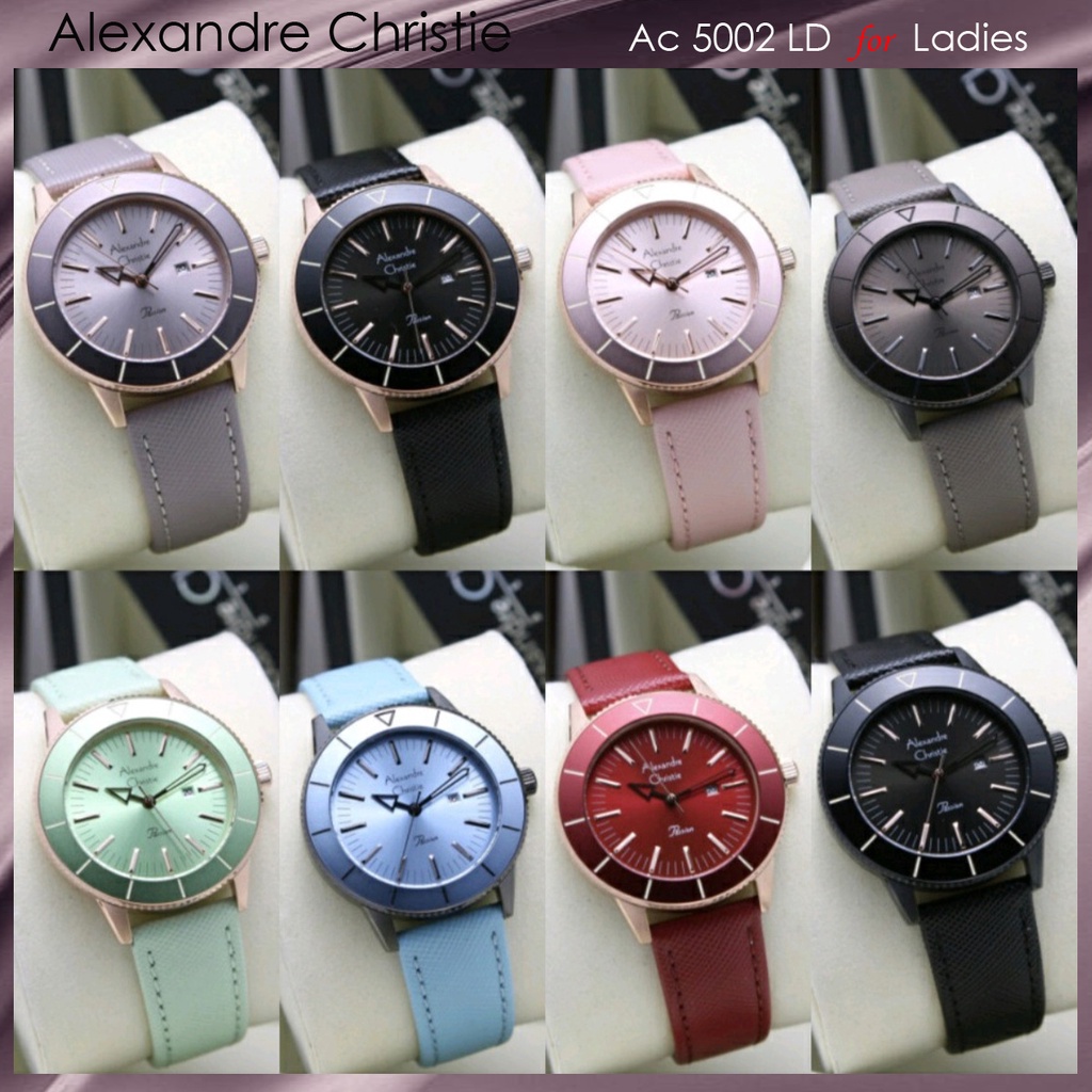 Alexandre Christie Ac 5002 / ac5002 Jam Tangan Wanita Original Garansi Resmi 1 Tahun