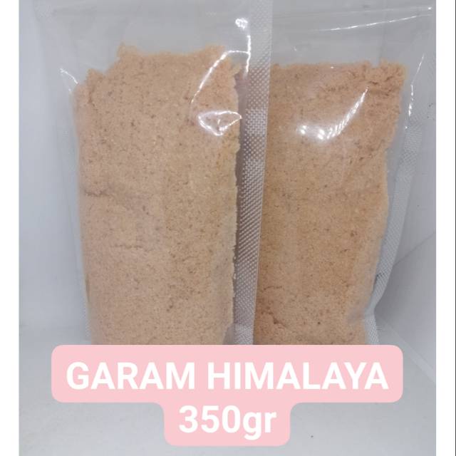 

HIMALAYAN PINK SALT / HIMSALT / GARAM HIMALAYA 350 Gram / Garam Himalaya Asli