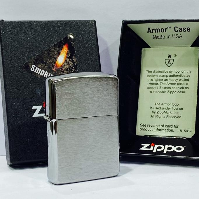 Zippo Armor Brushed Chrome 162