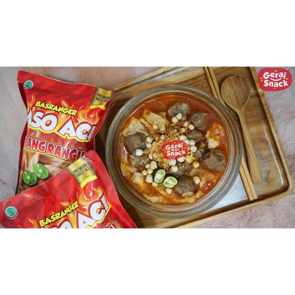Baso Aci Basranger Tulang Rangu Pedas Extra Jeruk Limau 200 g