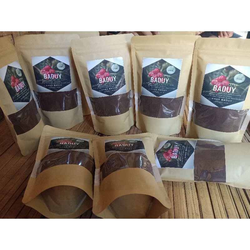 

Kopi tutu khas suku baduy