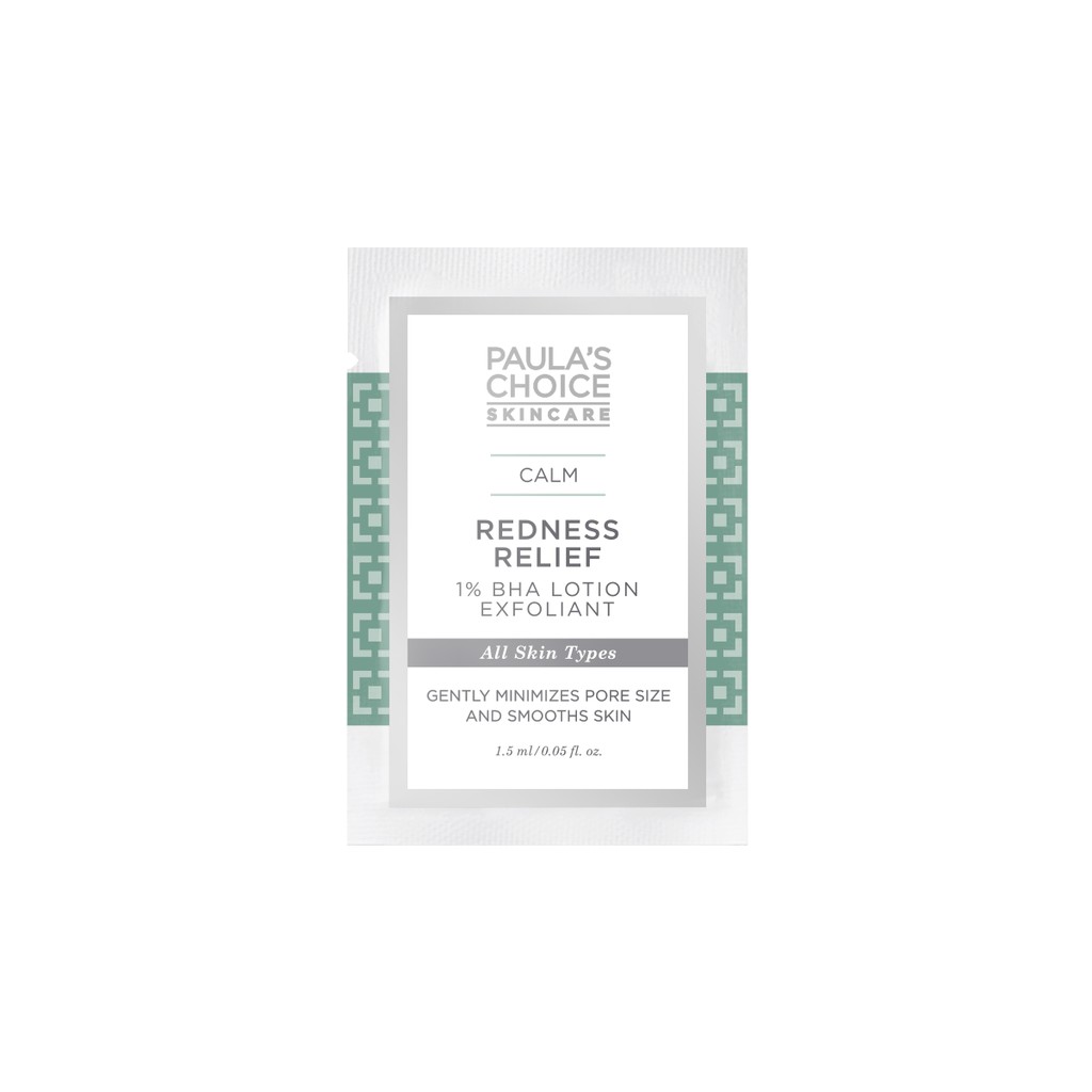 PAULA'S CHOICE CALM REDNESS RELIEF 1% BHA LOTION SAMPLE
