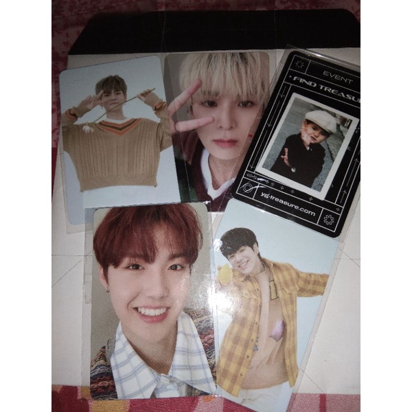 PHOTOCARD TREASURE OFFICIAL FULL ALBUM BABY HARUTO BABY JUNKYU 1ST ED YOSHI JEONGWOO