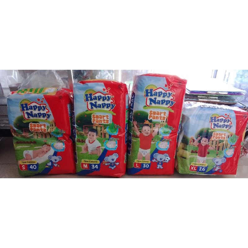 Pempes Happy Nappy S40, M34, L30, XL26