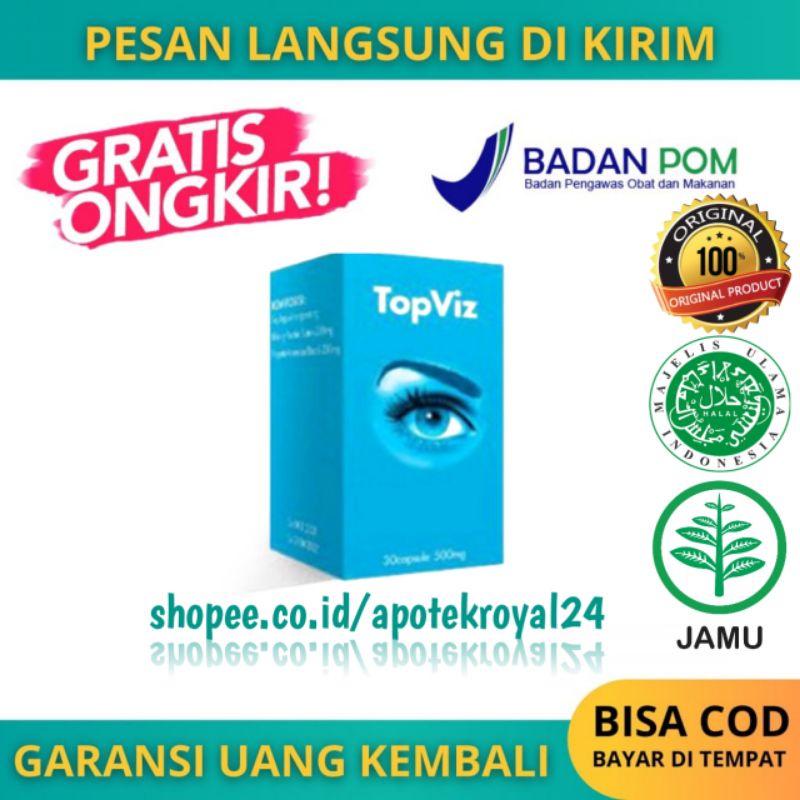 Topviz Obat Mata Katarak Minus Asli Original Terbaik