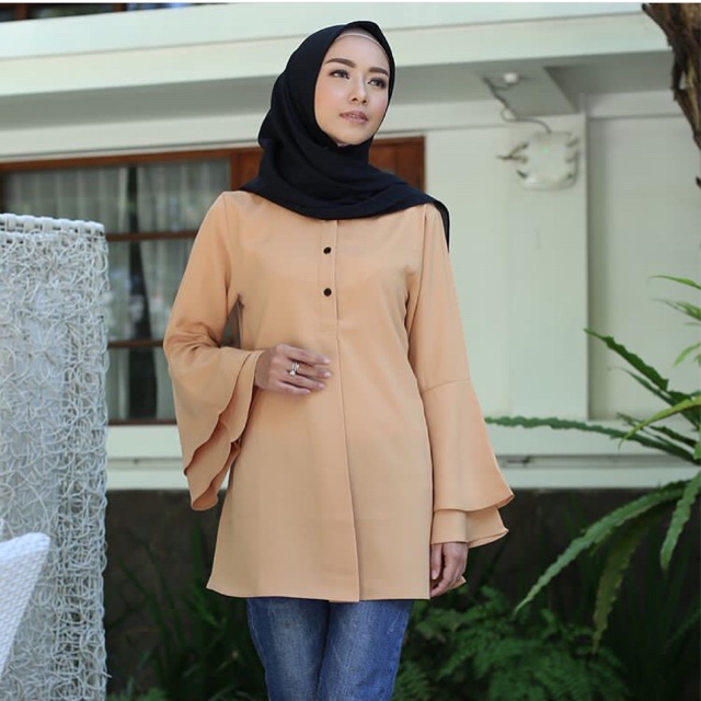 Kiara Blouse Deep Mustard by Heaven Lights