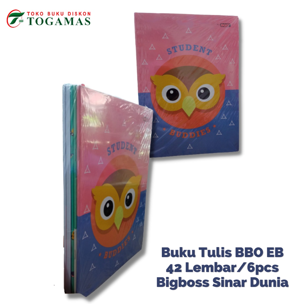 

Buku Tulis Bbo Eb Boxy 42 Lembar 6Pcs Big Boss Sinar Dunia Sidu