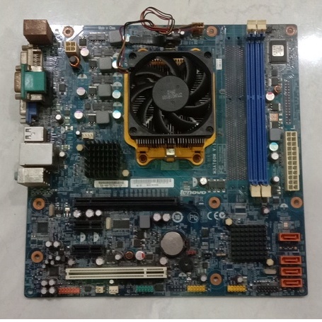 Paket mobo ram prosesor heatsink amd am3 ddr3