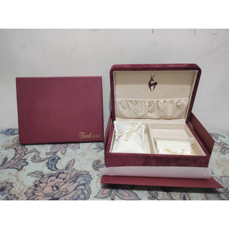 Jual box frank and co set authentic / kotak frank n co original