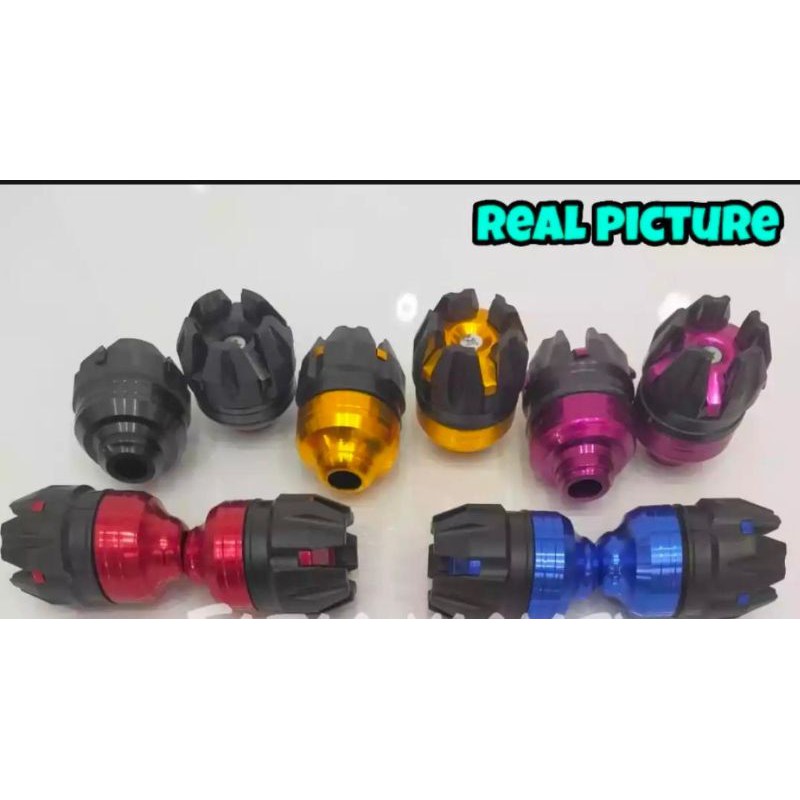 JALU AS RODA depan CNC model buah naga 1 pasang isi 2 pcs