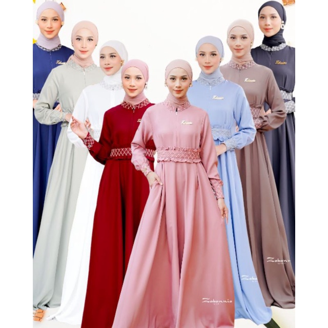 VIOLA DRESS • NON SET HIJAB BY ZABANNIA