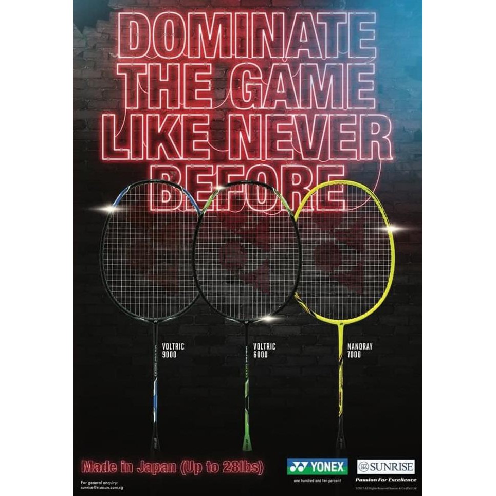 Raket Badminton - Yonex Voltric 9000 Jp