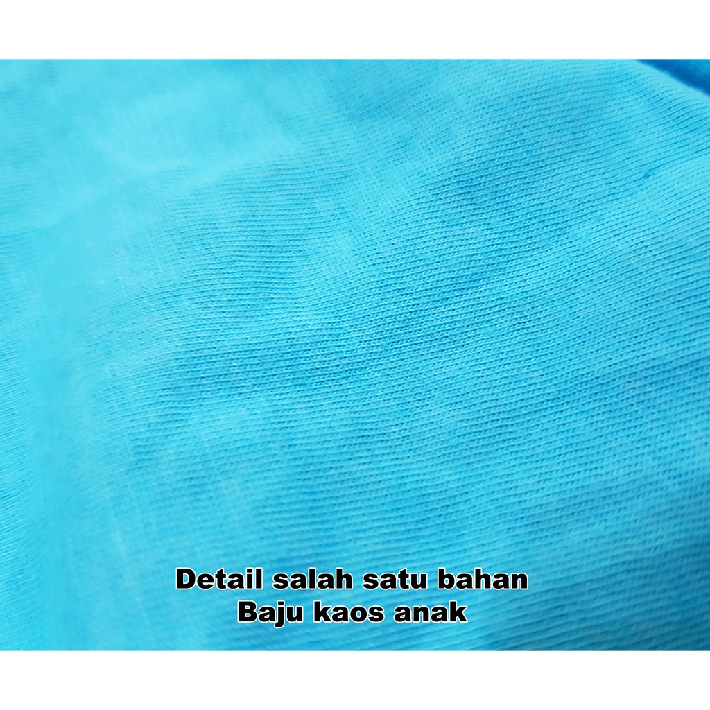 Kaos Anak Sablon (M) Baju Salur, Baju Anak Katun, Baju Karakter Kartun