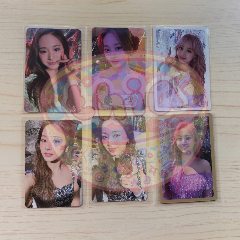 Photocard pc Twice Tzuyu & Jihyo TOL MnM taste of love more n more