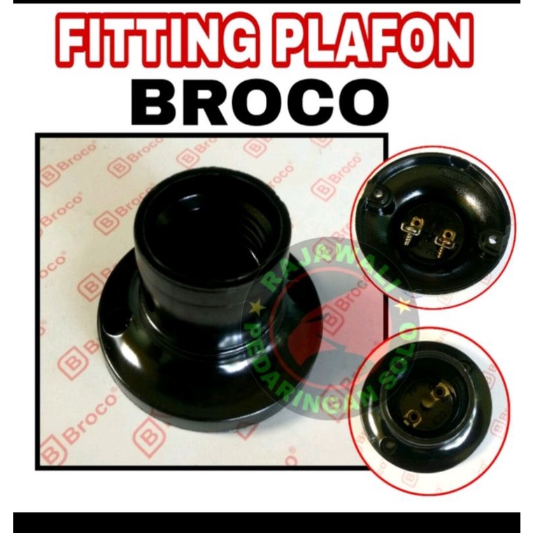 FITTING PLAFON BROCO FITTING BROCO