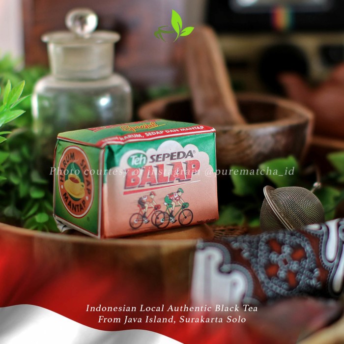 

Bb0621D Teh Solo - Teh Sepeda Balap Indonesian Local Javanese Black Tea 1 Bal 0547771