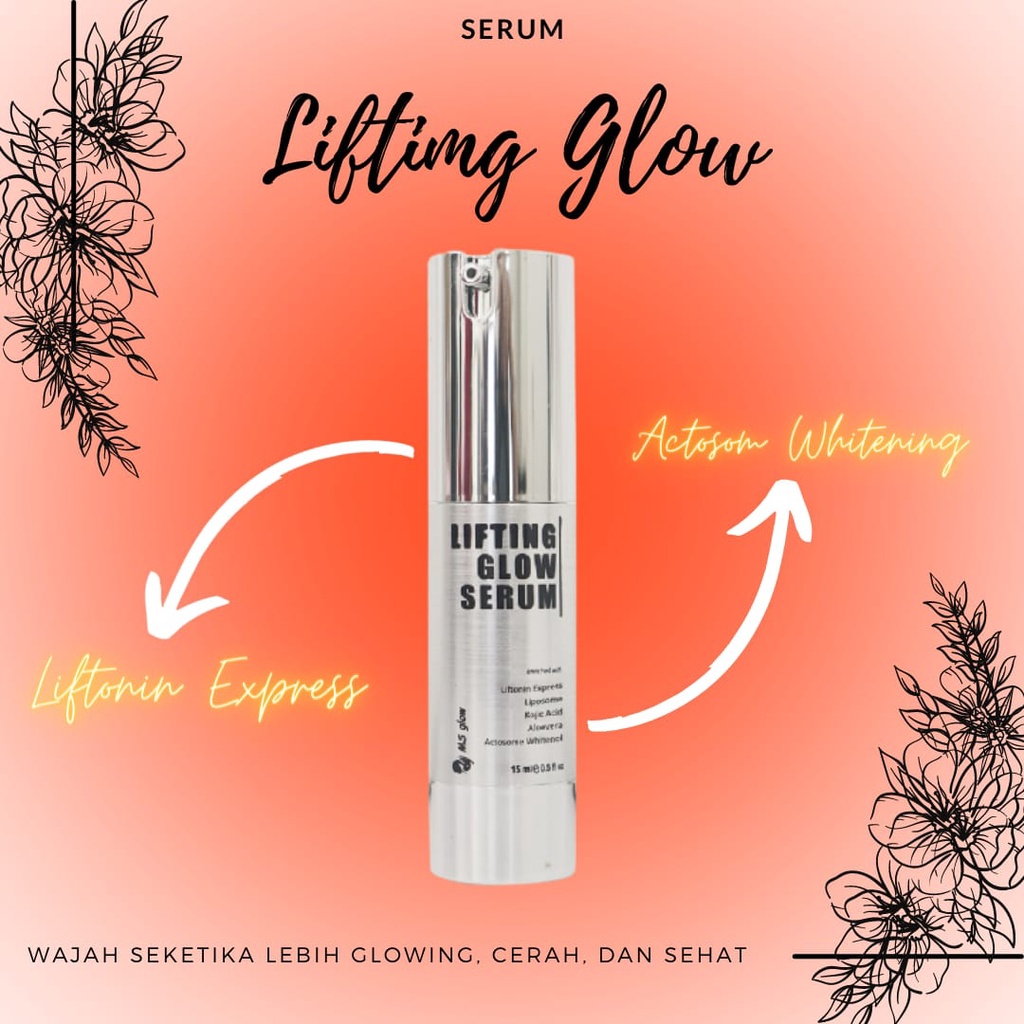 Jual MS GLOW SERUM LIFTING / PENGHILANG BOPENG | Shopee Indonesia