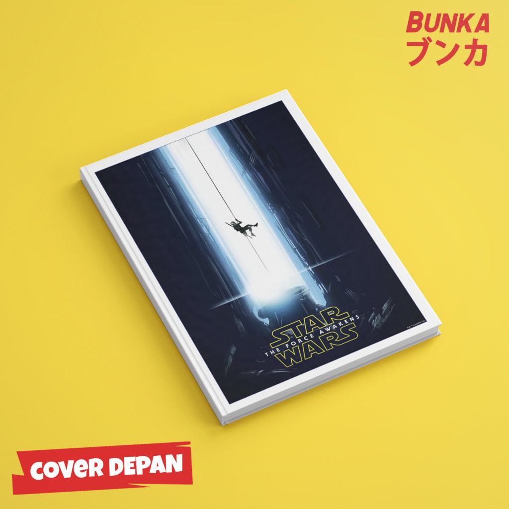 

Notebook Star Wars 1A Hardcover A5 Buku Tulis Catatan Note Agenda Planner Jurnal