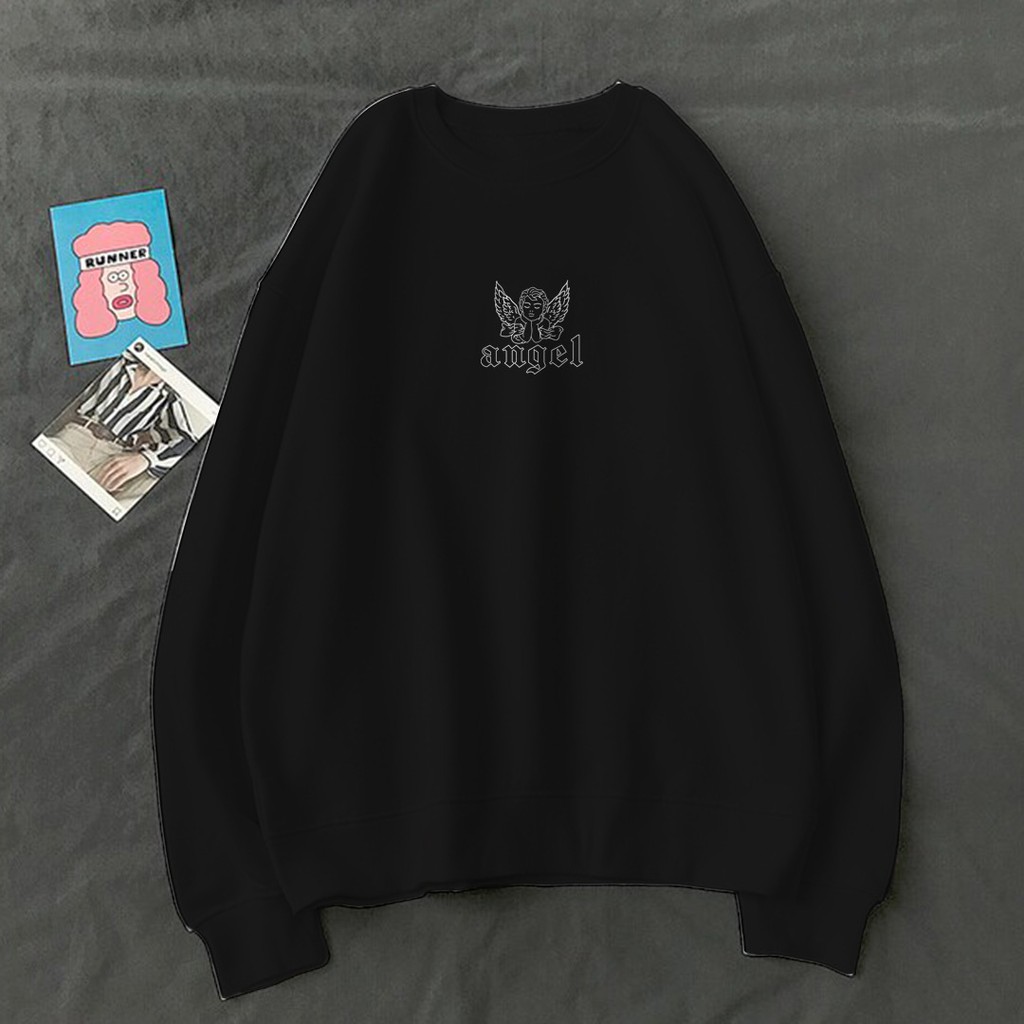 SWEATER UNISEX ANGEL TEBAL PREMIUM TERBARU,