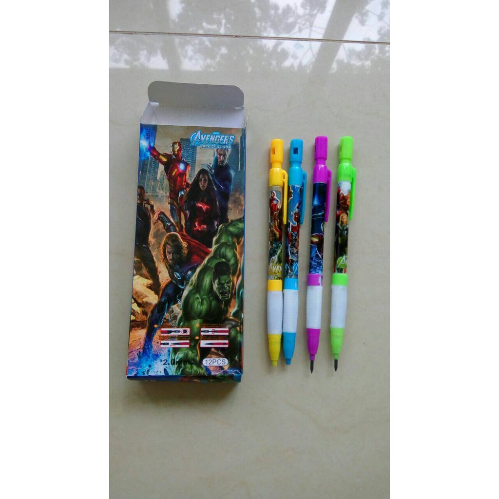 

GROSIR pensil mekanik 20 avengers