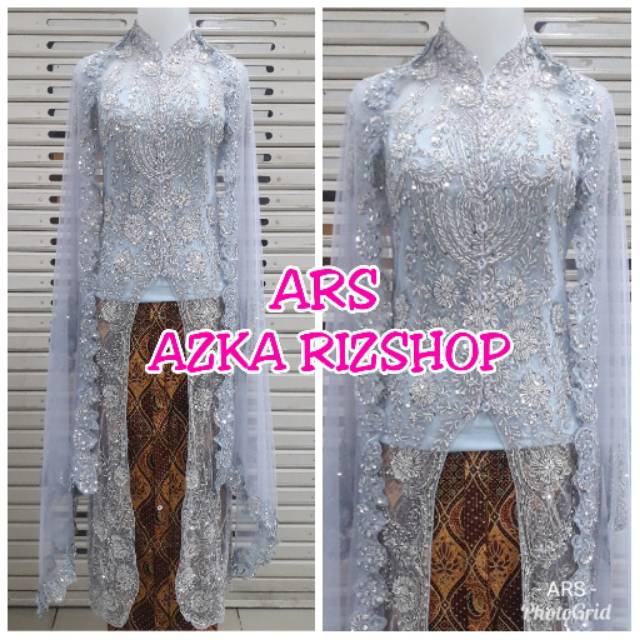 SET KEBAYA AKAD NIKAH KEBAYA PESTA KEBAYA PANJANG SEMATA KAKI KEBAYA EKSKLUSIF