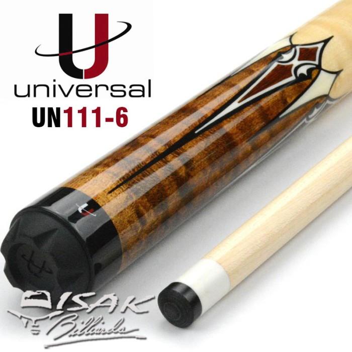 Universal UN111-6 Cue - Radial - Kamui Billiard Stick Pool Stik Biliar