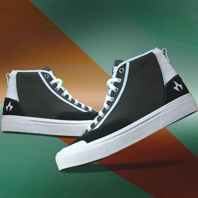 Sepatu ASVEGA Victor Hi Army Original Sepatu Sneakers Casual Skate