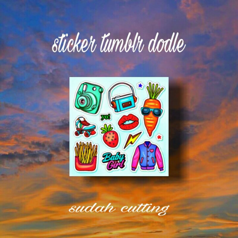 

stiker tumblr kawai