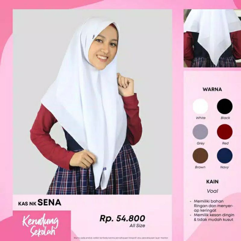 Kerudung Rabbani Instan Sena All Size tanpa pet