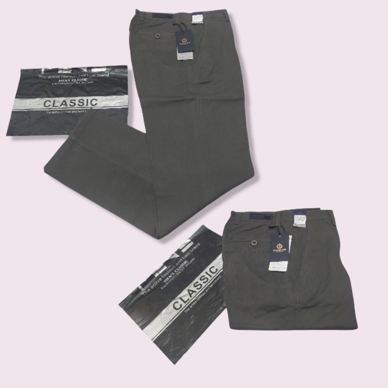 Murif Store (Bisa COD) Jh Pailaisi Celana Bahan Pria Import Standar Celana Formal Kuliah Kerja