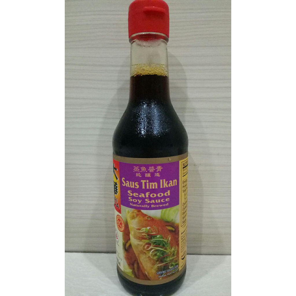 

Tai Hua Saus Tim Ikan Seafood Soy Sauce 305 mL