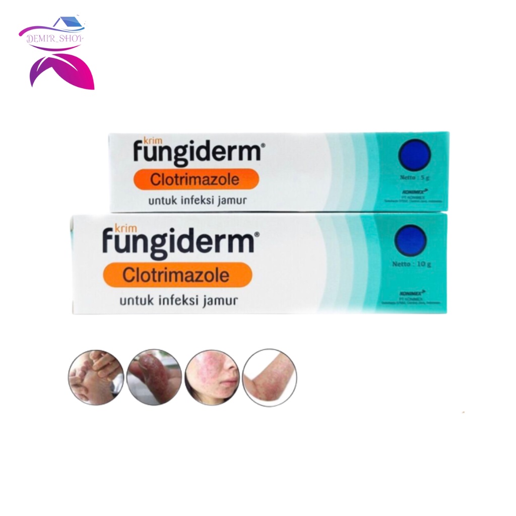 Fungiderm Obat Jamur Kutu Air &amp; Gatal