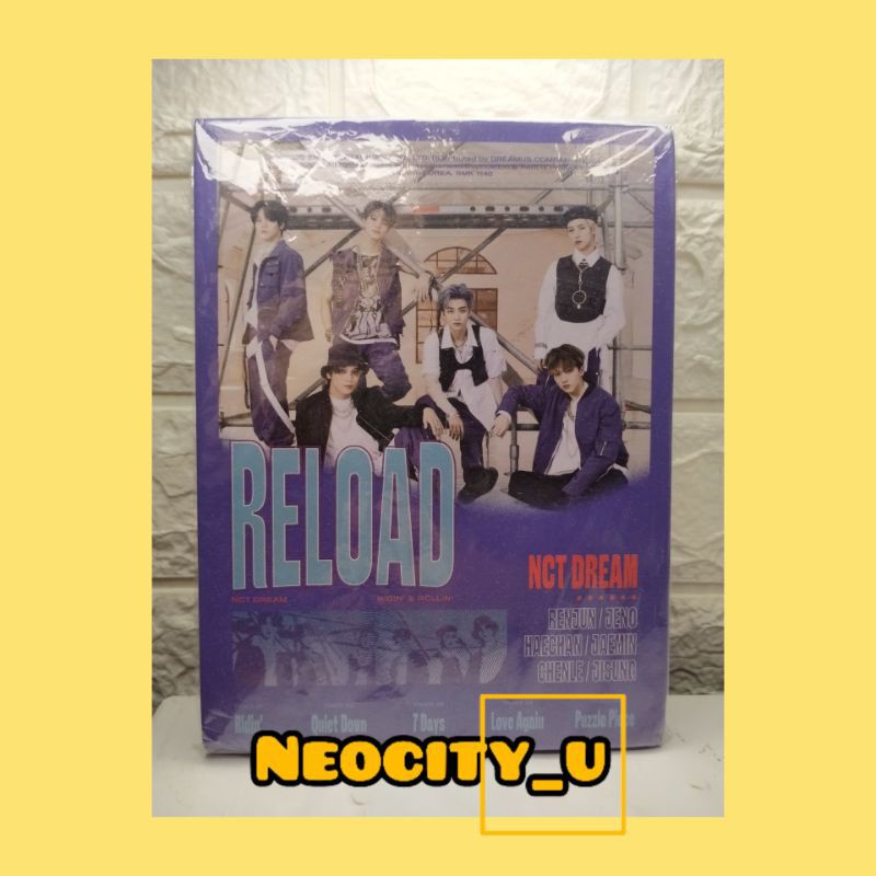 NCT DREAM Reload ' Ridin & Rollin ver Album only
