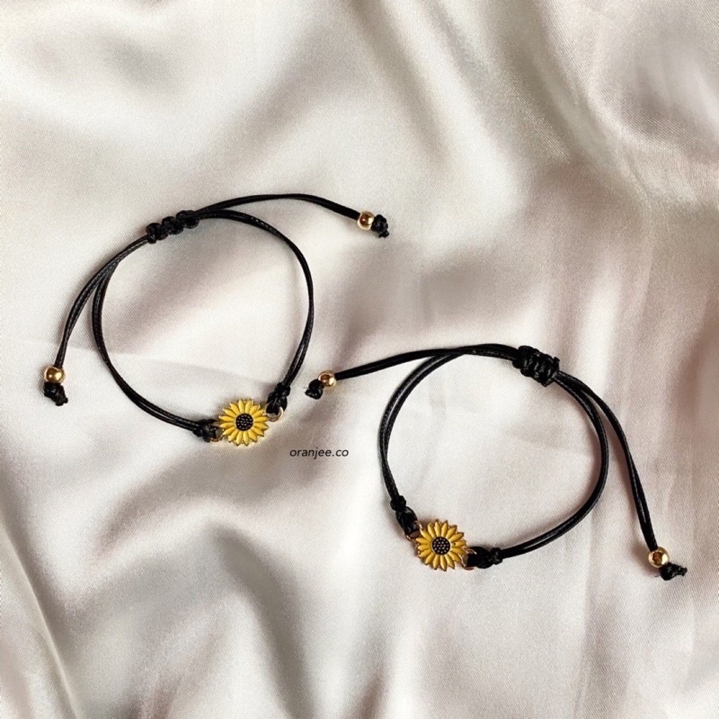 Gelang Bunga Matahari Sun Flower Couple Best
