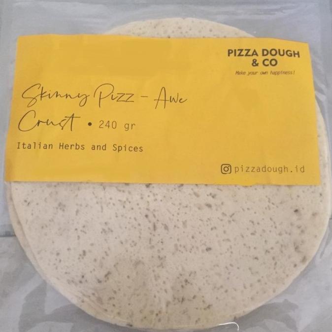 

Italian Thin Crust Pizza Dough. Rosemary Flavor BIG SALE Kode 1335
