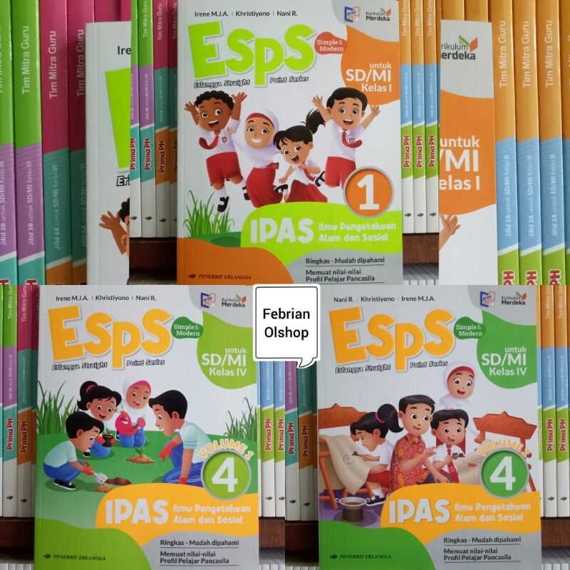 Jual BUKU ESPS IPAS ILMU PENGETAHUAN ALAM DAN SOSIAL SD/MI KELAS 1 4 ...