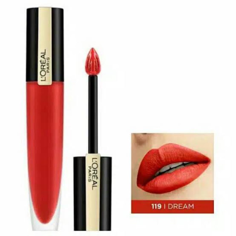loreal lip matte rouge signature