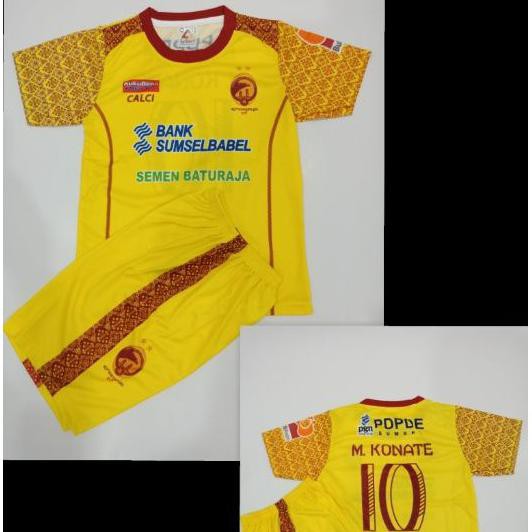 jersey stelan sriwijaya home anak 2018-2019 -gallspt