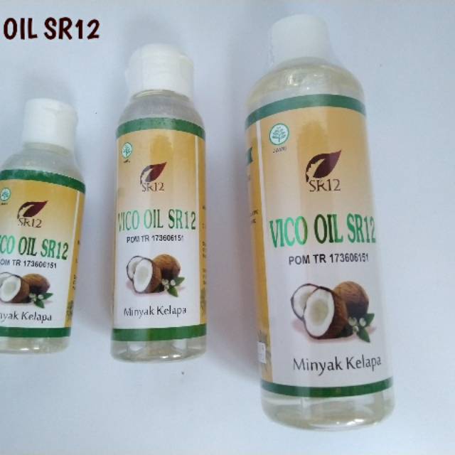 Vico oil sr12, serbaguna bisa buat maskeran,bersikan makeup 100%ori minyak kelapa..