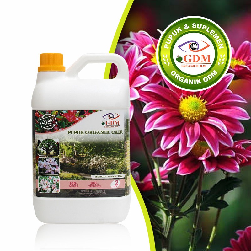 Pupuk Untuk Bunga Krisan Organik GDM 2Liter