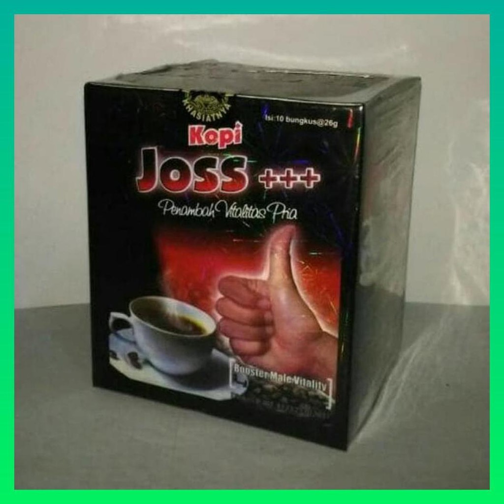 Kopi Joss Plus Plus Plus Penambah Vitalitas Pria Termurah Shopee Indonesia