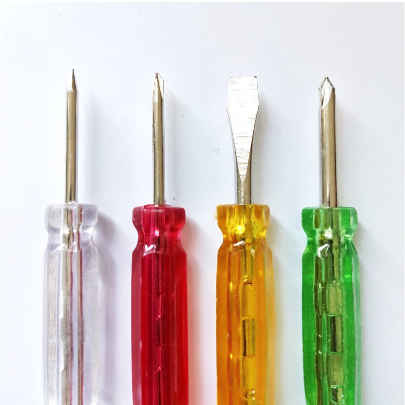 Obeng Set Multifungsi Obeng Bolak Balik Plus Min Screwdriver