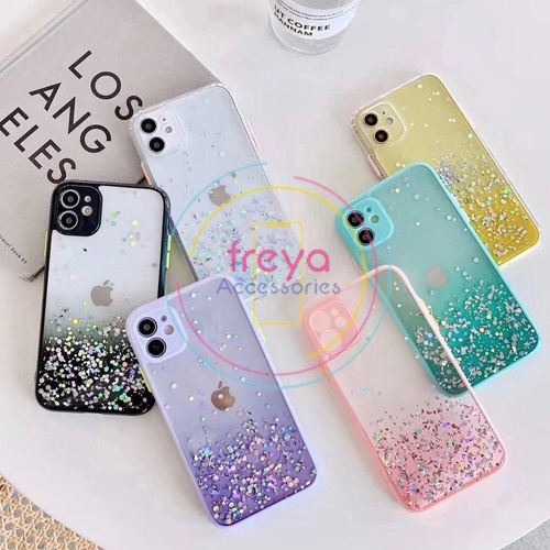 FJ536 SOFTCASE CASE CASING FUZE CANDY MOTIF STAR GLITTER BLING BLING SAMSUNG M02S M11 M12