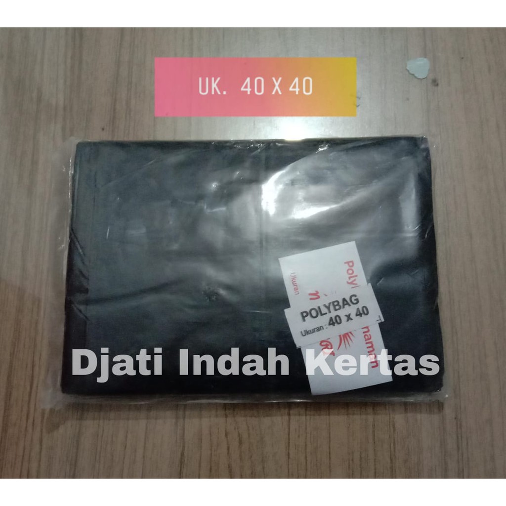 TERMURAH !!! I POLYBAG TANAMAN POT SEMAI UKURAN ( 40 x 40 ) KEMASAN 250gram